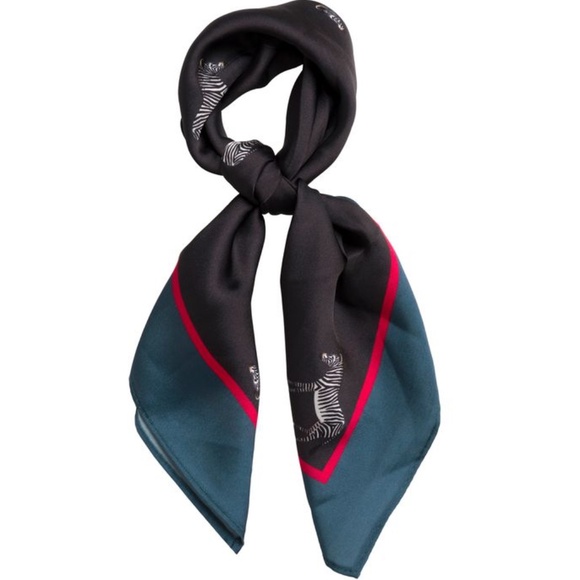 New Zebra square‎ scarf - Picture 1 of 3